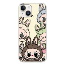 Чохол з Лабубу на Tecno Spark Go 1 (Колаж Лабубу)