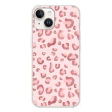 Чехол с розовым рисунком для Tecno Spark Go 1 (Розовый леопард)