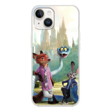 Чохол Зоотрополіс на Tecno Spark Go 1 – Нік Джуді і змія