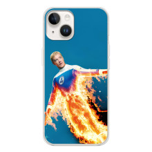 Чехол с принтом Фантастическая четверка для Tecno Spark Go 1 – Человек-Факел