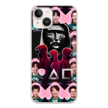 Чохол Гра в кальмара для Tecno Spark Go 1 – Персонажі гри кальмара