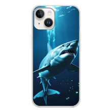 Чехол с картинкой «Хищники» для Tecno Spark Go 1 (Акула)