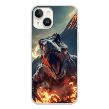 Чехол с картинкой «Хищники» для Tecno Spark Go 1 (Динозавр)