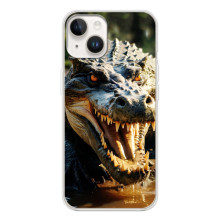 Чехол с картинкой «Хищники» для Tecno Spark Go 1 (Крокодил)