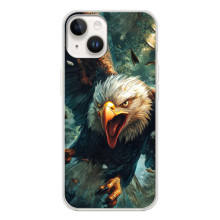Чехол с картинкой «Хищники» для Tecno Spark Go 1 (Орёл)