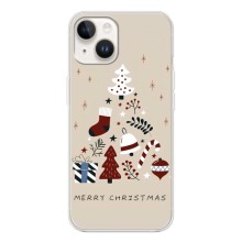 Рождественские Чехлы для Tecno Spark Go 1 (VPrint) (Merry Christmas)