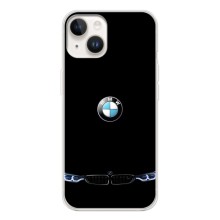 Силиконовый бампер с картинкой машины на Tecno Spark Go 1 (Черный BMW)