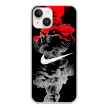 Силиконовый Чехол на Tecno Spark Go 1 с картинкой Nike (Nike дым)