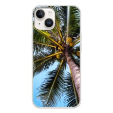 Силиконовый чехол с КАРТИНКАМИ лето для Tecno Spark Go 1 (AlphaPrint) (Пальма)