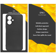 Чехол TPU Epik Black Full Camera для TECNO Spark Go 2 (KM4) – Черный