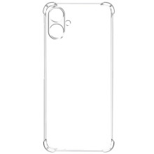 TPU чохол GETMAN Ease logo посилені кути Full Camera для TECNO Spark Go 2 (KM4) – Прозорий