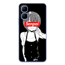 Чехлы Персонажи Аниме Наруто для Tecno Spark Go 2 (AlphaPrint) – Senpai