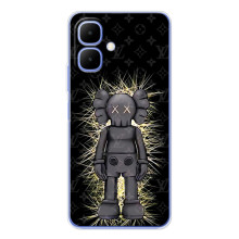 Чехлы для Tecno Spark Go 2 - Bearbrick Louis Vuitton (PREMIUMPrint) (Bearbrick LV)