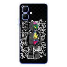 Чехлы для Tecno Spark Go 2 - Bearbrick Louis Vuitton (PREMIUMPrint) (Стиль Bearbrick)