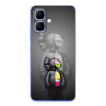 Чехлы для Tecno Spark Go 2 - Bearbrick Louis Vuitton (PREMIUMPrint) (Тело Bearbrick)