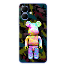 Чехлы для Tecno Spark Go 2 - Bearbrick Louis Vuitton (PREMIUMPrint) (Яркий Bearbrick)