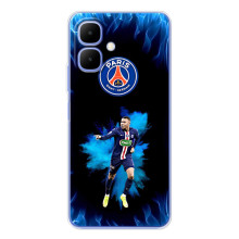 Чехлы Килиан Мбаппе для Tecno Spark Go 2 – Мбаппе в огне