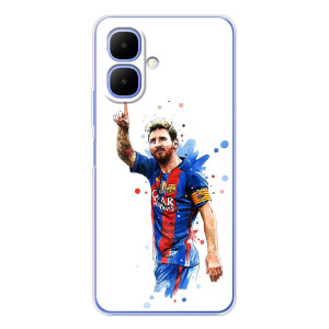 Чехлы Месси для Tecno Spark Go 2 (AlphaPrint)