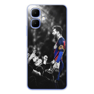 Чехлы Месси для Tecno Spark Go 2 (AlphaPrint)
