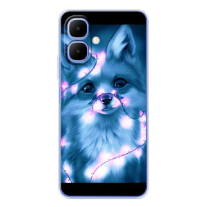 Чехлы с картинкой Лисички для Tecno Spark Go 2 (VPrint)