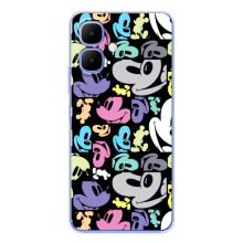 Чохли з принтом Міккі Маус на Tecno Spark Go 2 (Кольоровий Микки)
