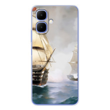 Чохол для смартфону Tecno Spark Go 2 Художнє Мистецтво (Картина Кораблі)