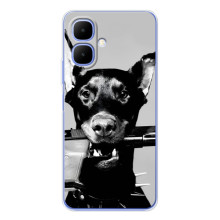 Чохол ДОБЕРМАН  для Tecno Spark Go 2 (Небезпечний доберман)