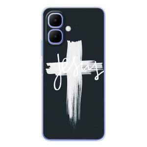 Чехол для Tecno Spark Go 2 (AlphaPrint) - (Христианские)