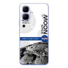 Силіконовый бампер з принтом "Наса" на Tecno Spark Go 2 (Квиток у космос)