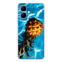 Чохол з зображенням смачної їжі для Tecno Spark Go 2 (Ананас)