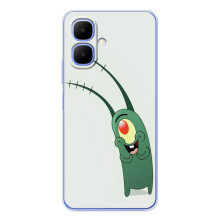 Чохол з картинкою "Одноокий Планктон" на Tecno Spark Go 2 (Милий Планктон)