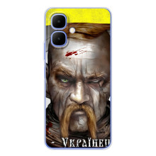 Чохол з картинкою (Патріотичний КОЗАК) на Tecno Spark Go 2 (Одноокий КОЗАК)