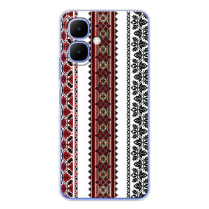 Силиконовый Чехол на Tecno Spark Go 2 с картинкой Вышиванки (Вышиваночки)