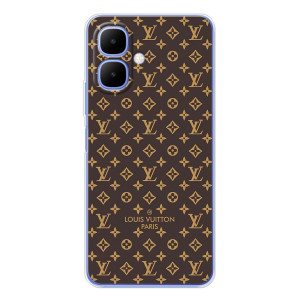 Чехол Стиль Louis Vuitton на Tecno Spark Go 2 – Фон Луи Виттон