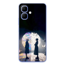 Чехлы Венсдей на Tecno Spark Go 2 Уэнсдей (AlphaPrint) – Уэнздей и Инид