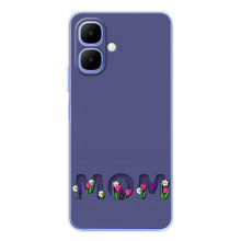 Чехлы для мамы на Tecno Spark Go 2 (Мама в цветах)