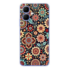 Чехол с принтом Ковер для Tecno Spark Go 2 – Цветочный ковер