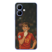 Чехол с футболистом Ламин Ямаль Tecno Spark Go 2 (Ямаль аниме)