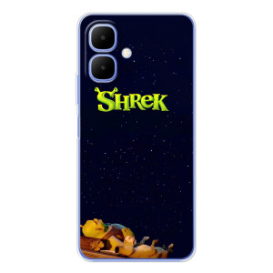 Чехол с мультфильмом Шрек на Tecno Spark Go 2
