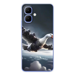 Чехол с мемом Тралалело тралала на Tecno Spark Go 2
