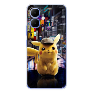 Чехол с Пикачу на Tecno Spark Go 2