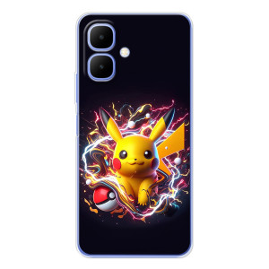 Чехол с Пикачу на Tecno Spark Go 2