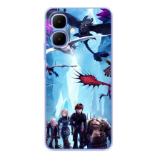 Чехол с принтом дракон Беззубик для Спарк Го 2 – Герои Беззубика