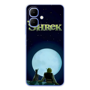 Печатный чехол с принтом Шрек для Tecno Spark Go 2 – Shrek