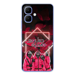 Чехол Гра в кальмара для Tecno Spark Go 2