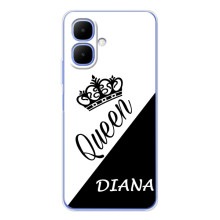 Іменні Жіночі Чохли для Tecno Spark Go 2 (DIANA)