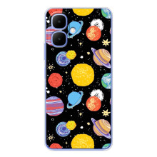 Космические Чехлы для Спарк Гоу 2 (VPrint) – Рисованные планеты