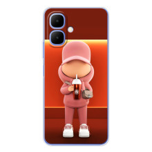 Крутые Чехлы Луи Виттон для Tecno Spark Go 2 (AlphaPrint) (С Кофе)