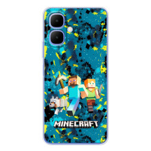 Чохли для Tecno Spark Go 2 (Персонажі МайнКрафт) (Майнкрафт)