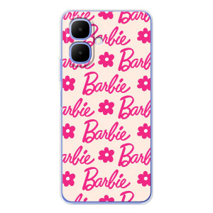 Силиконовый Чехол Барби Фильм на Tecno Spark Go 2 (Barbie)